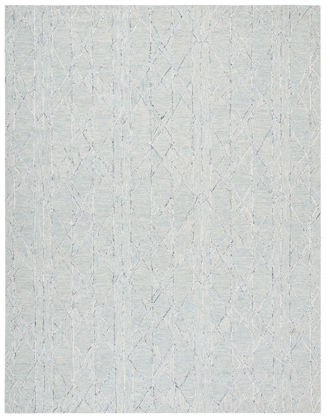 Safavieh Micro-Loop Mlp172A Ivory/Light Blue Rugs.