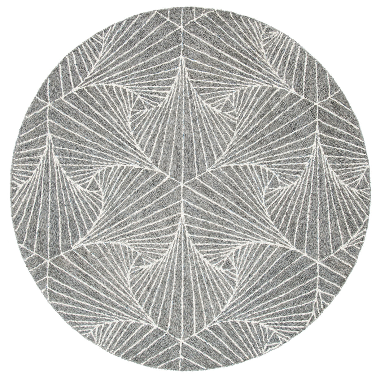 Safavieh Micro-Loop Mlp174F Grey/Ivory Rugs.