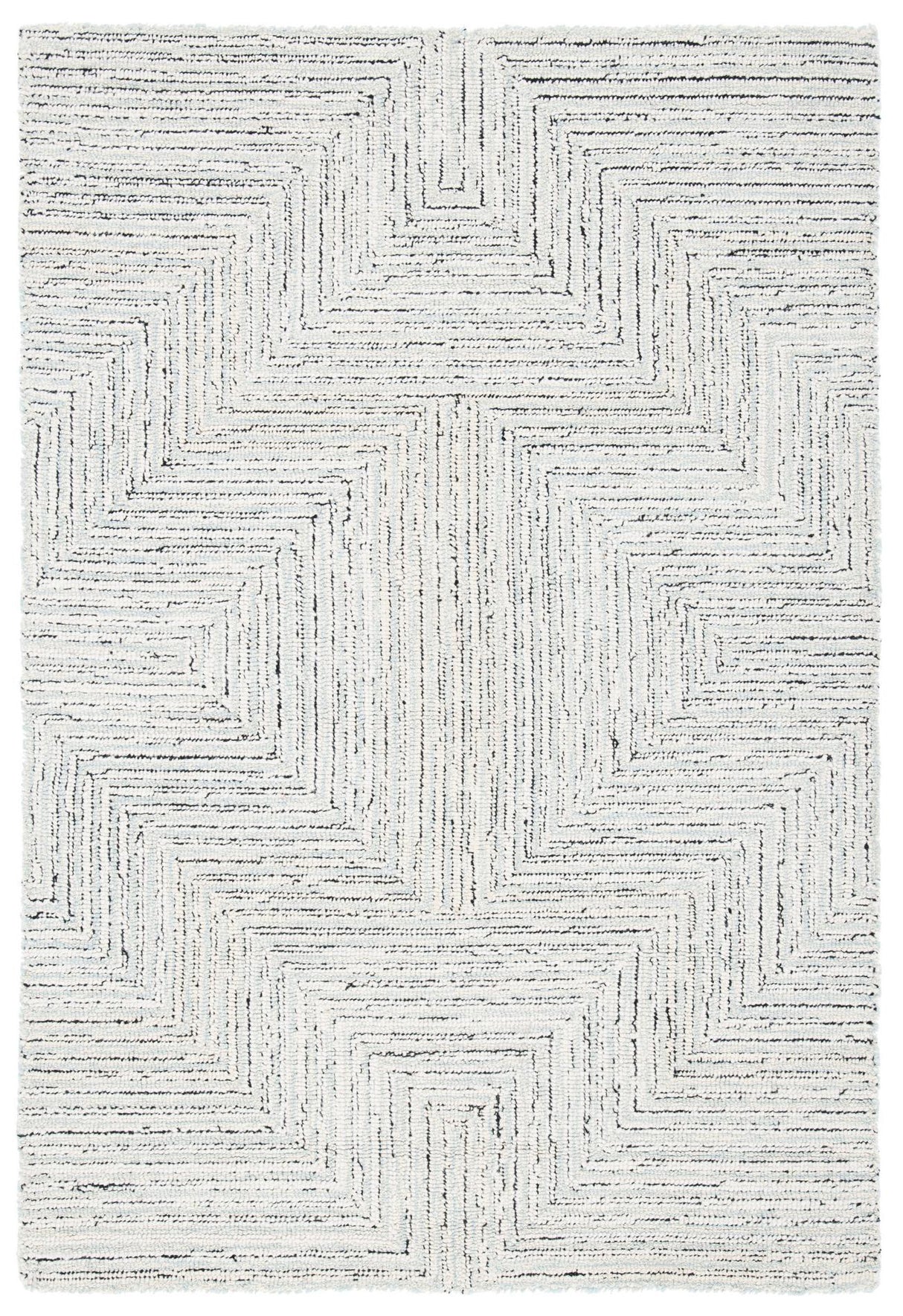 Safavieh Micro-Loop Mlp176F Light Grey/Ivory Rugs.