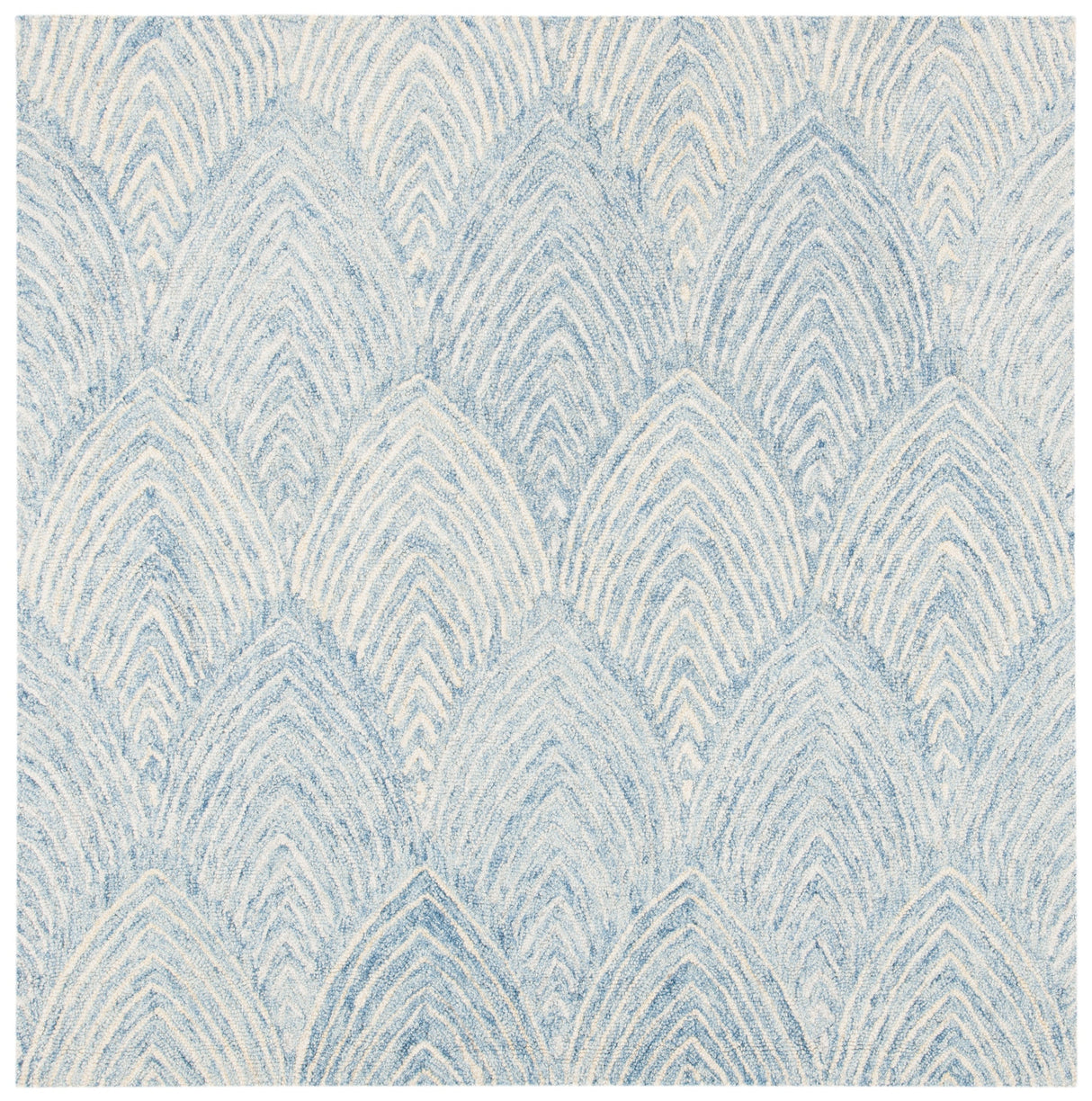 Safavieh Micro-Loop Mlp177M Light Blue/Ivory Rugs.