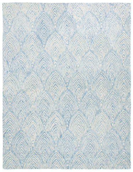 Safavieh Micro-Loop Mlp177M Light Blue/Ivory Rugs.
