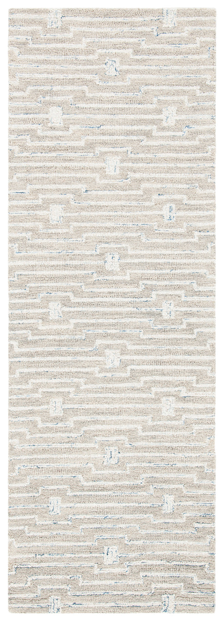 Safavieh Micro-Loop Mlp178F Light Grey/Ivory Rugs.
