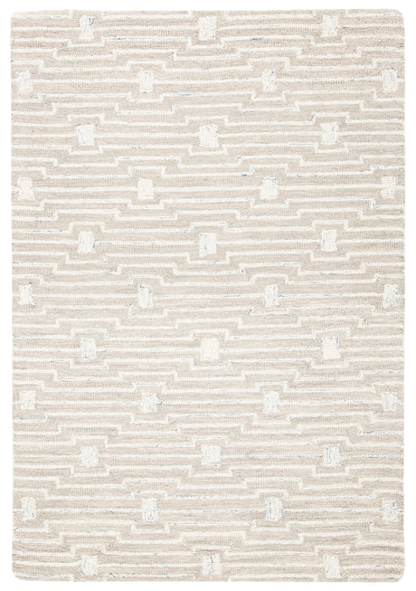 Safavieh Micro-Loop Mlp178F Light Grey/Ivory Rugs.