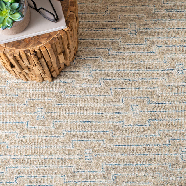 Safavieh Micro-Loop Mlp178F Light Grey/Ivory Rugs.
