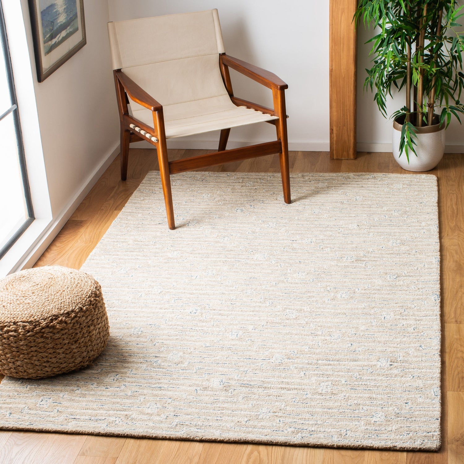 Safavieh Micro-Loop Mlp178F Light Grey/Ivory Rugs.