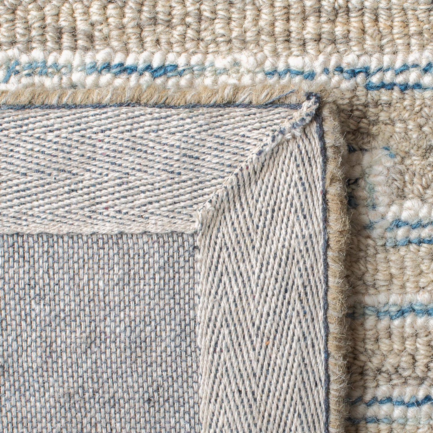 Safavieh Micro-Loop Mlp178F Light Grey/Ivory Rugs.