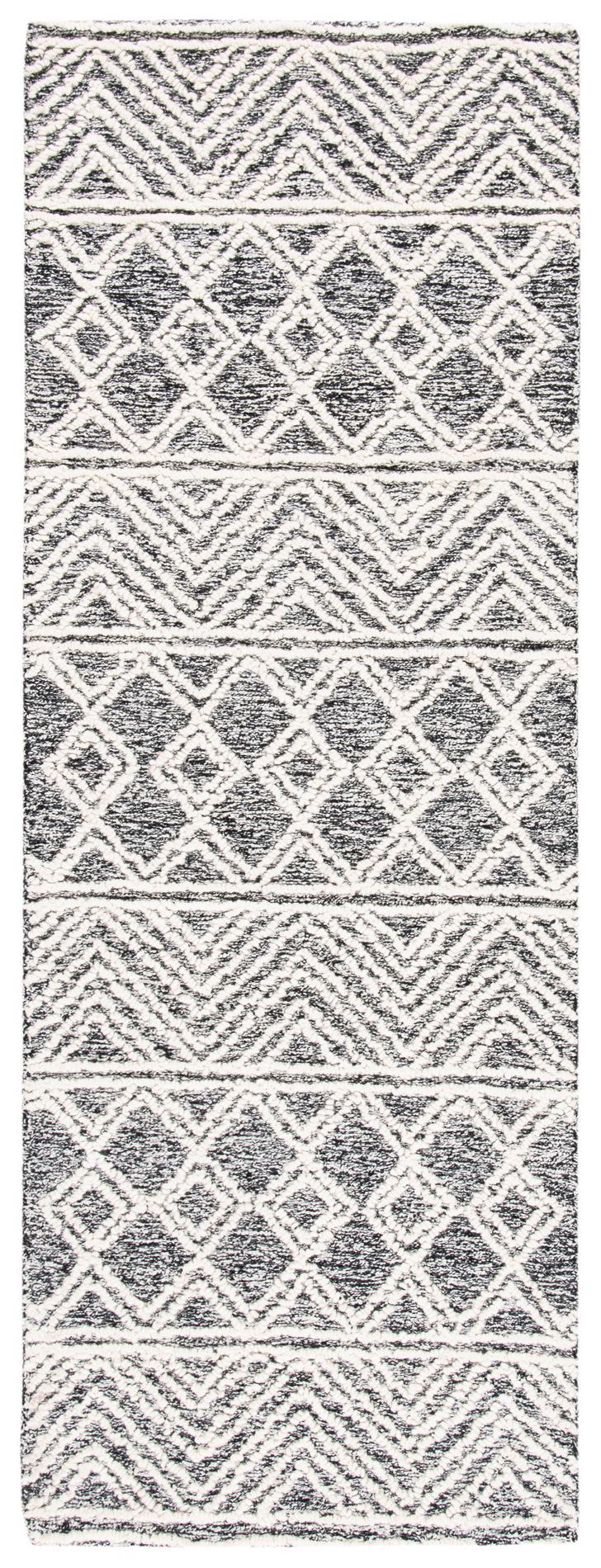 Safavieh Micro-Loop Mlp203A Ivory/Black Rugs.