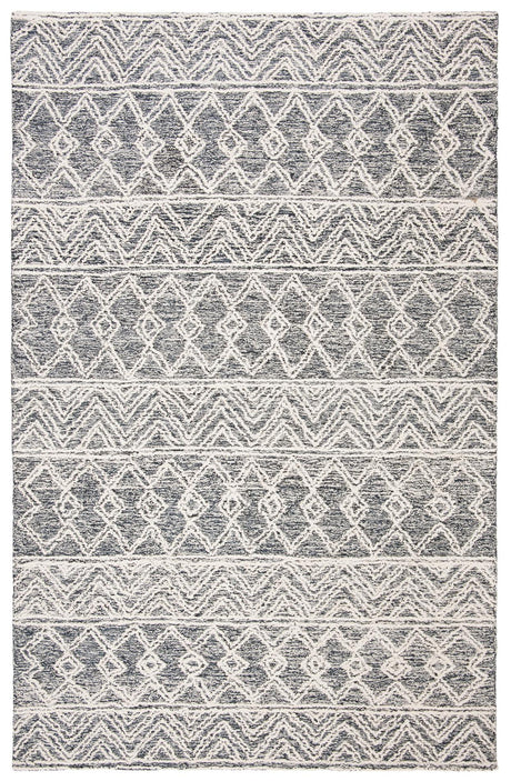Safavieh Micro-Loop Mlp203A Ivory/Black Rugs.