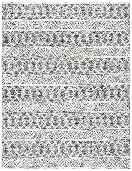 Safavieh Micro-Loop Mlp203A Ivory/Black Rugs.