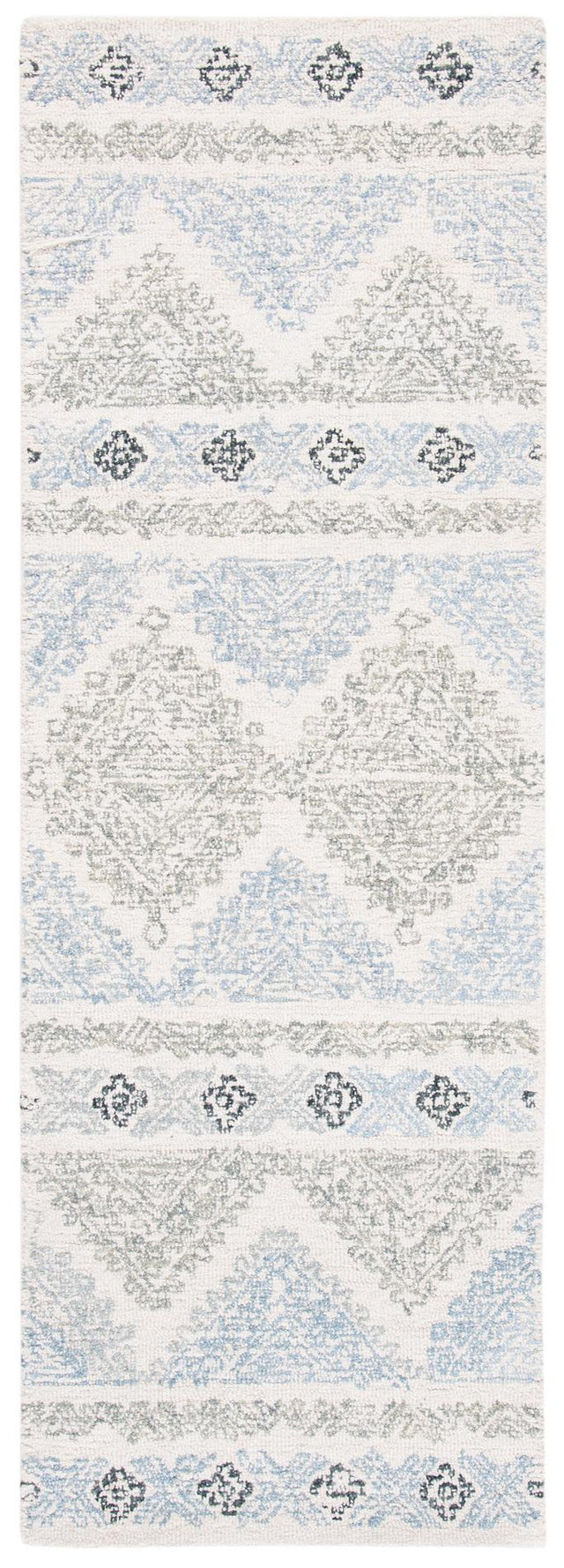 Safavieh Micro-Loop Mlp206A Ivory/Grey Rugs.