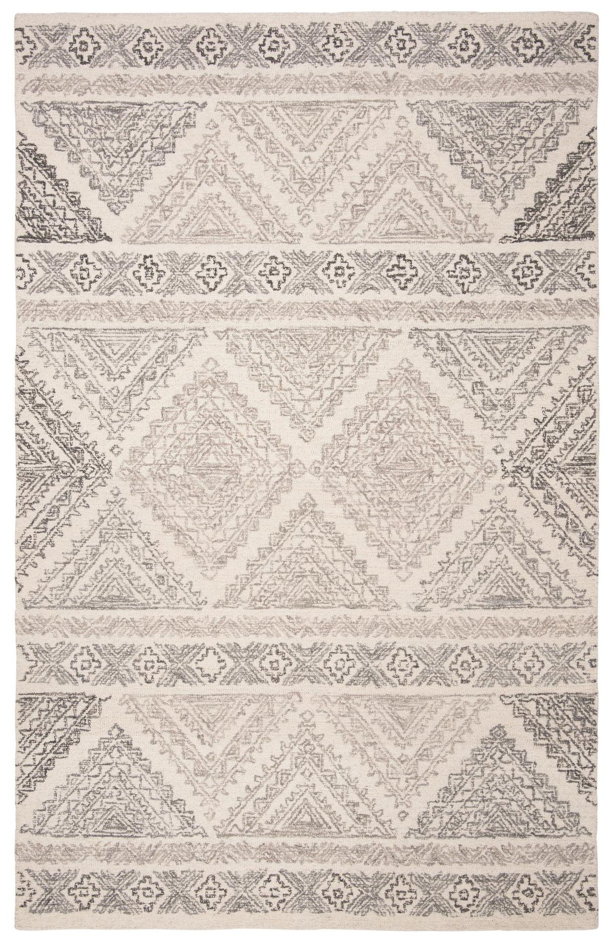 Safavieh Micro-Loop Mlp206B Ivory/Light Brown Rugs.