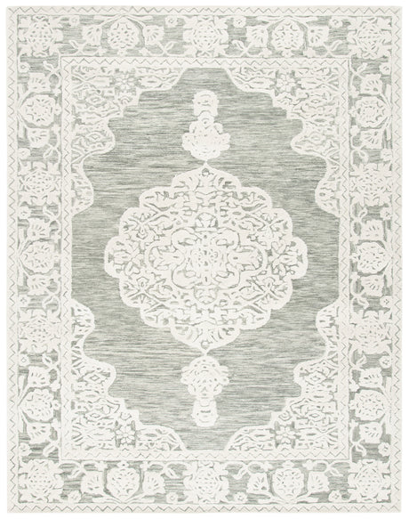 Safavieh Micro-Loop Mlp275F Grey/Ivory Rugs.