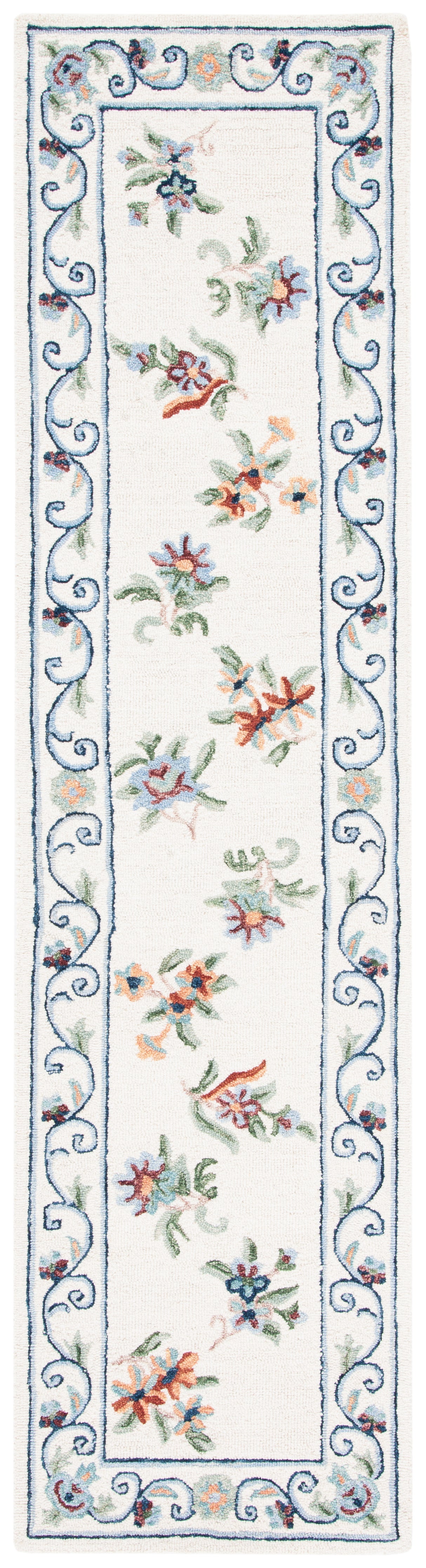 Safavieh Micro-Loop Mlp376A Ivory/Grey Rugs.