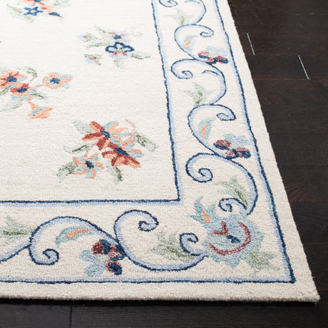 Safavieh Micro-Loop Mlp376A Ivory/Grey Rugs.