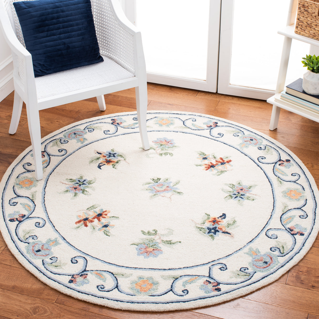 Safavieh Micro-Loop Mlp376A Ivory/Grey Rugs.