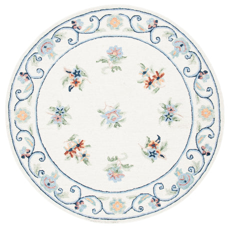 Safavieh Micro-Loop Mlp376A Ivory/Grey Rugs.