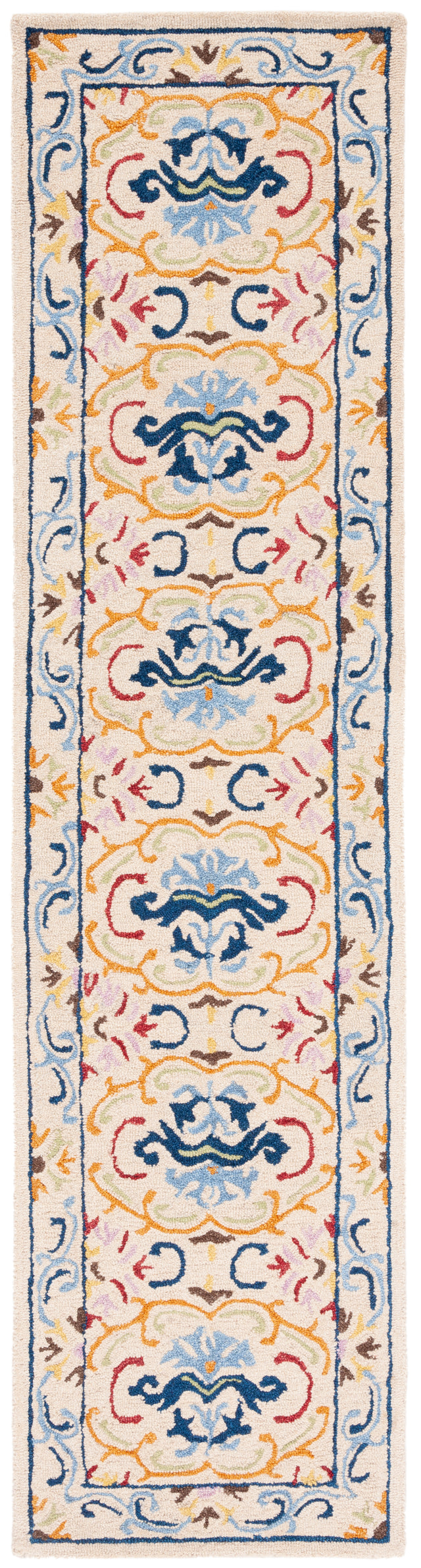 Safavieh Micro Loop Mlp380B Beige/Blue Rug.
