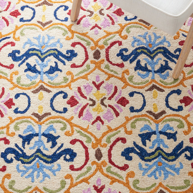 Safavieh Micro Loop Mlp380B Beige/Blue Rug.