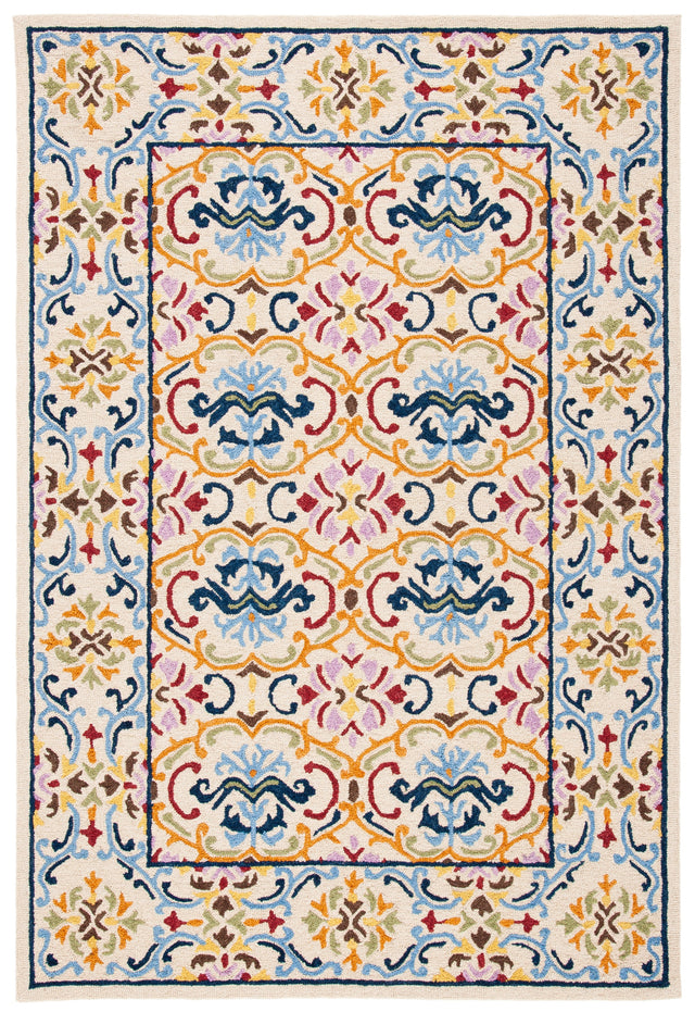 Safavieh Micro Loop Mlp380B Beige/Blue Rug.