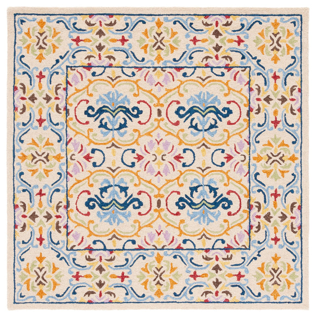 Safavieh Micro Loop Mlp380B Beige/Blue Rug.