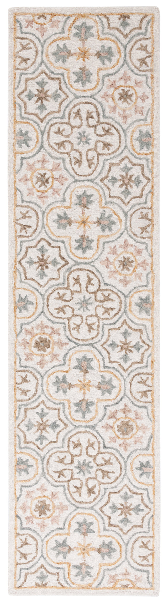 Safavieh Micro Loop Mlp381A Ivory/Grey Rug.