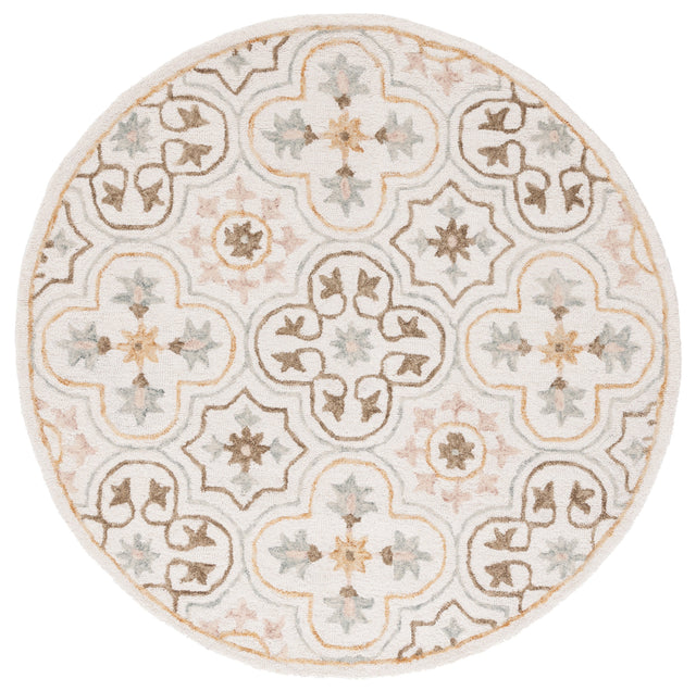 Safavieh Micro Loop Mlp381A Ivory/Grey Rug.