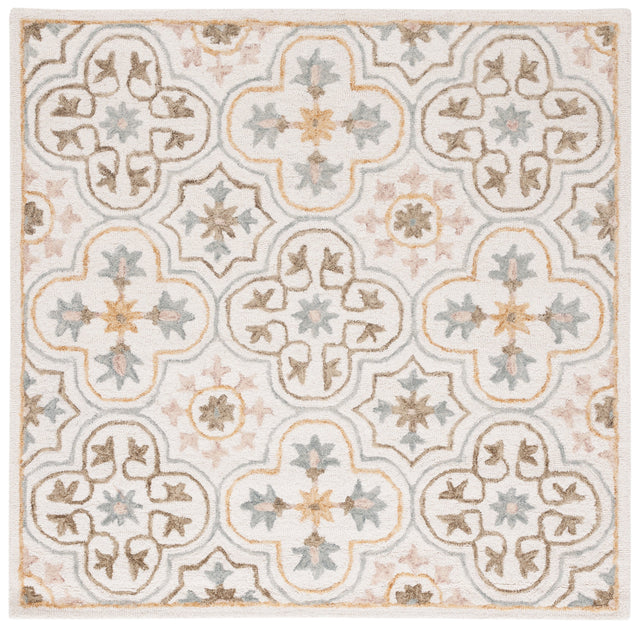 Safavieh Micro Loop Mlp381A Ivory/Grey Rug.