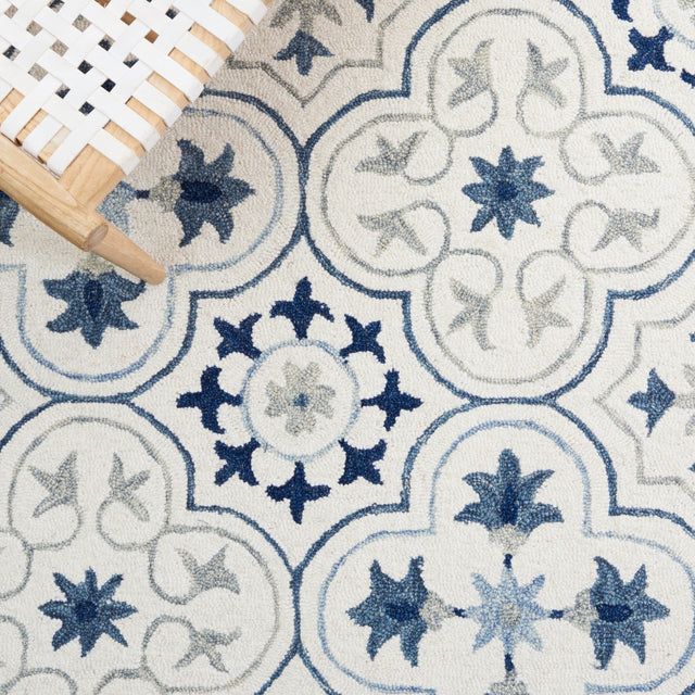 Safavieh Micro Loop Mlp381W Ivory/Sage Rug.