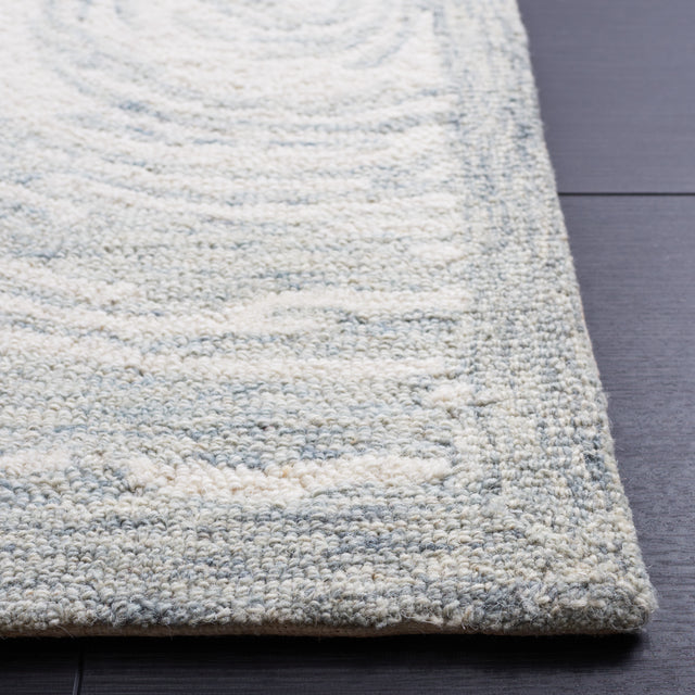 Safavieh Micro Loop Mlp382F Grey/Ivory Rug.