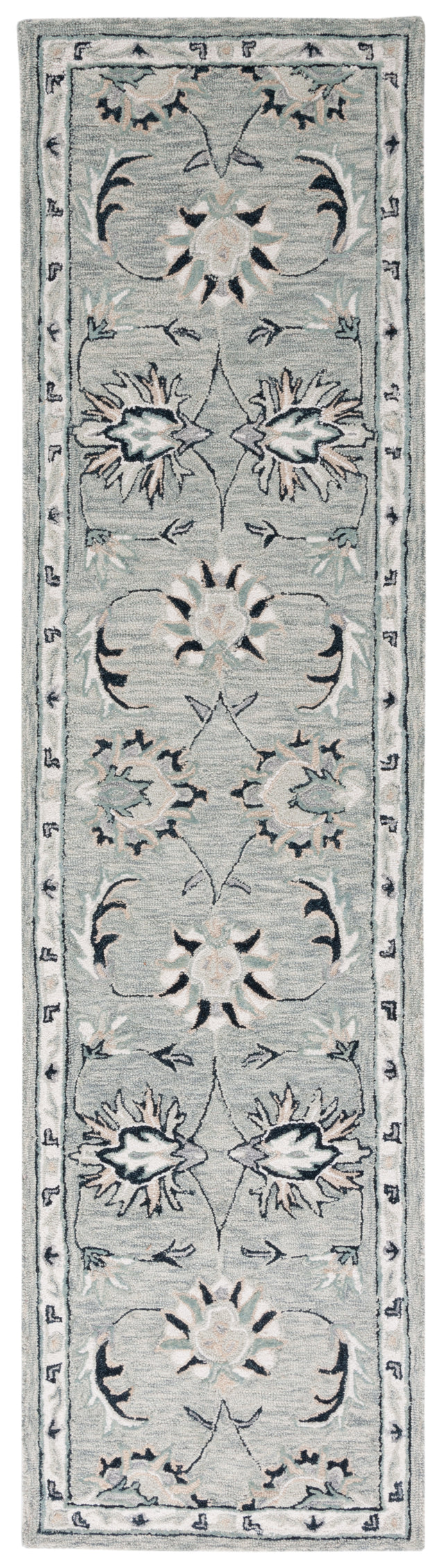 Safavieh Micro Loop Mlp384F Grey/Ivory Rug.