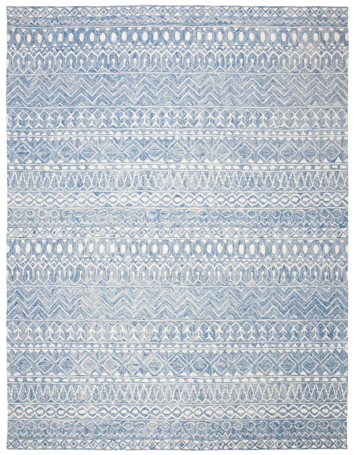 Safavieh Micro-Loop Mlp502M Blue/Ivory Rugs.