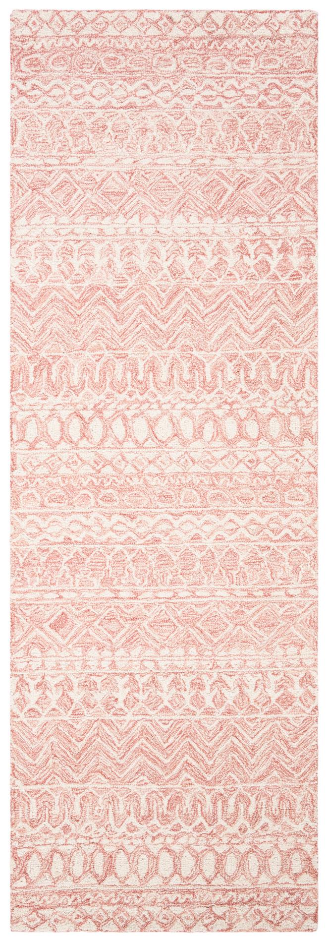 Safavieh Micro-Loop Mlp502U Pink/Ivory Rugs.