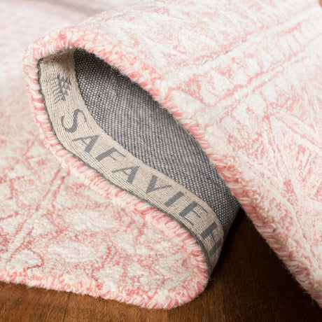 Safavieh Micro-Loop Mlp502U Pink/Ivory Rugs.
