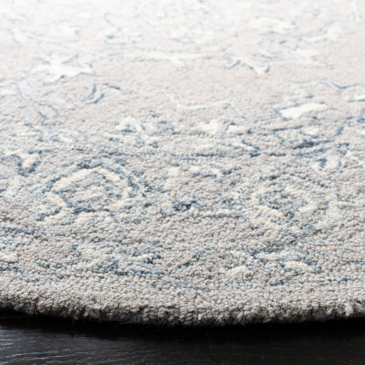Safavieh Micro-Loop Mlp504F Light Grey/Ivory Rugs.