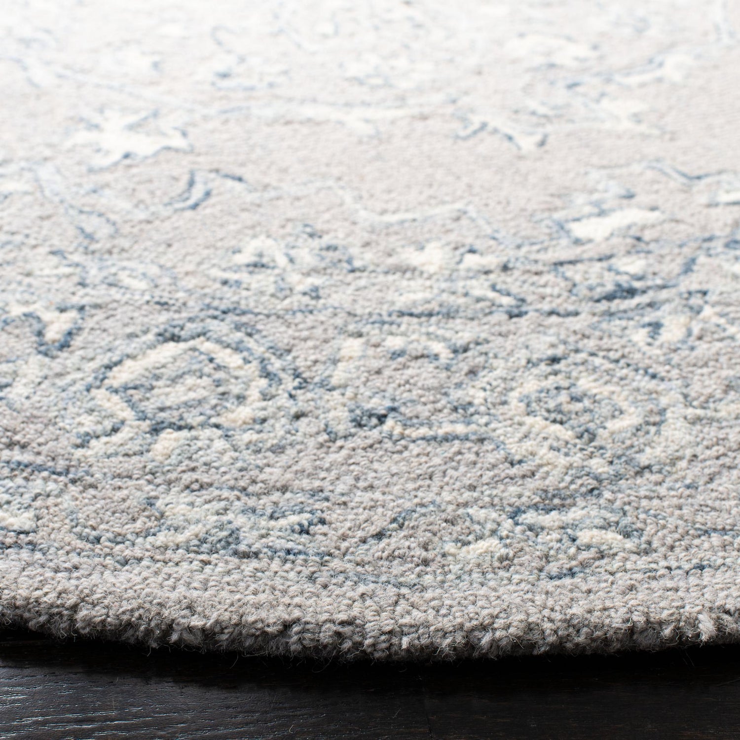 Safavieh Micro-Loop Mlp504F Light Grey/Ivory Rugs.