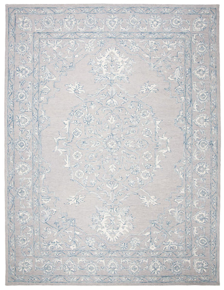 Safavieh Micro-Loop Mlp504F Light Grey/Ivory Rugs.