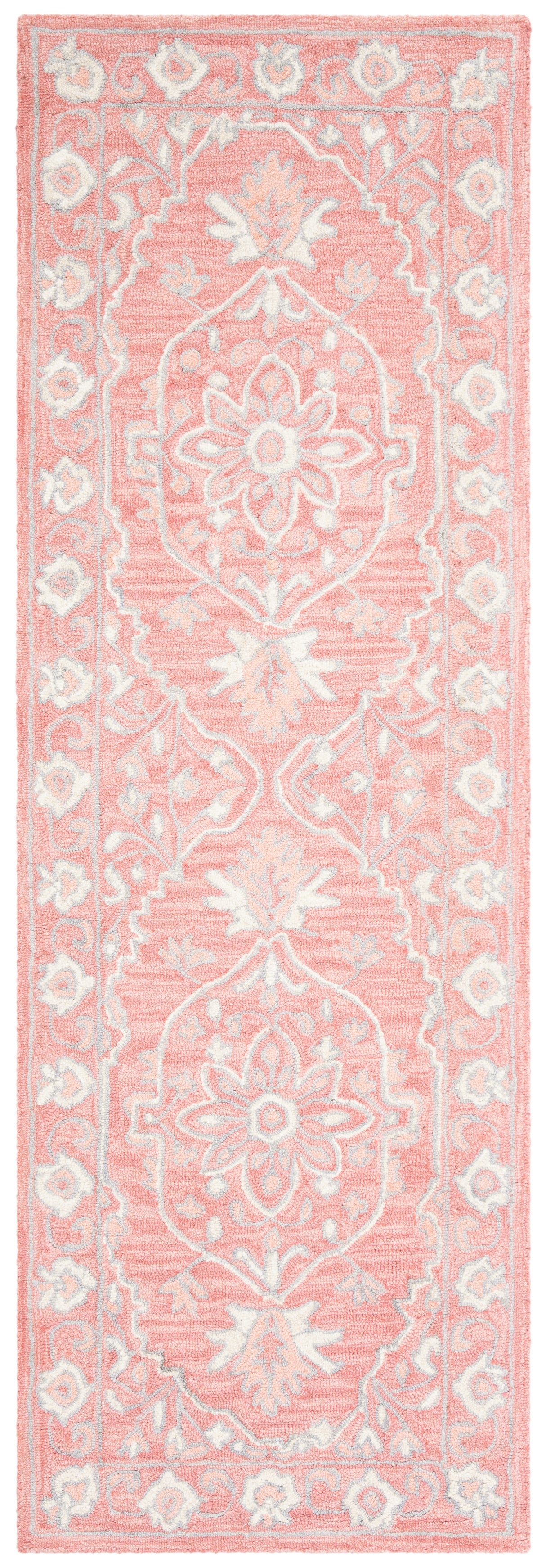 Safavieh Micro-Loop Mlp504U Pink/Ivory Rugs.