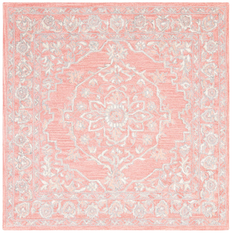 Safavieh Micro-Loop Mlp504U Pink/Ivory Rugs.