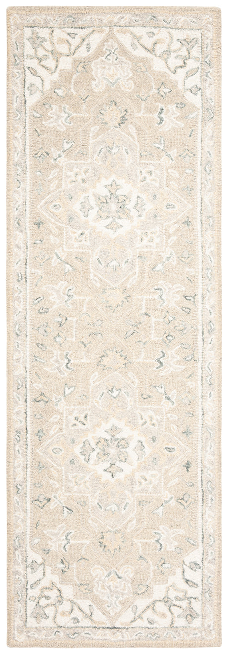 Safavieh Micro-Loop Mlp505F Light Grey/Ivory Rugs.