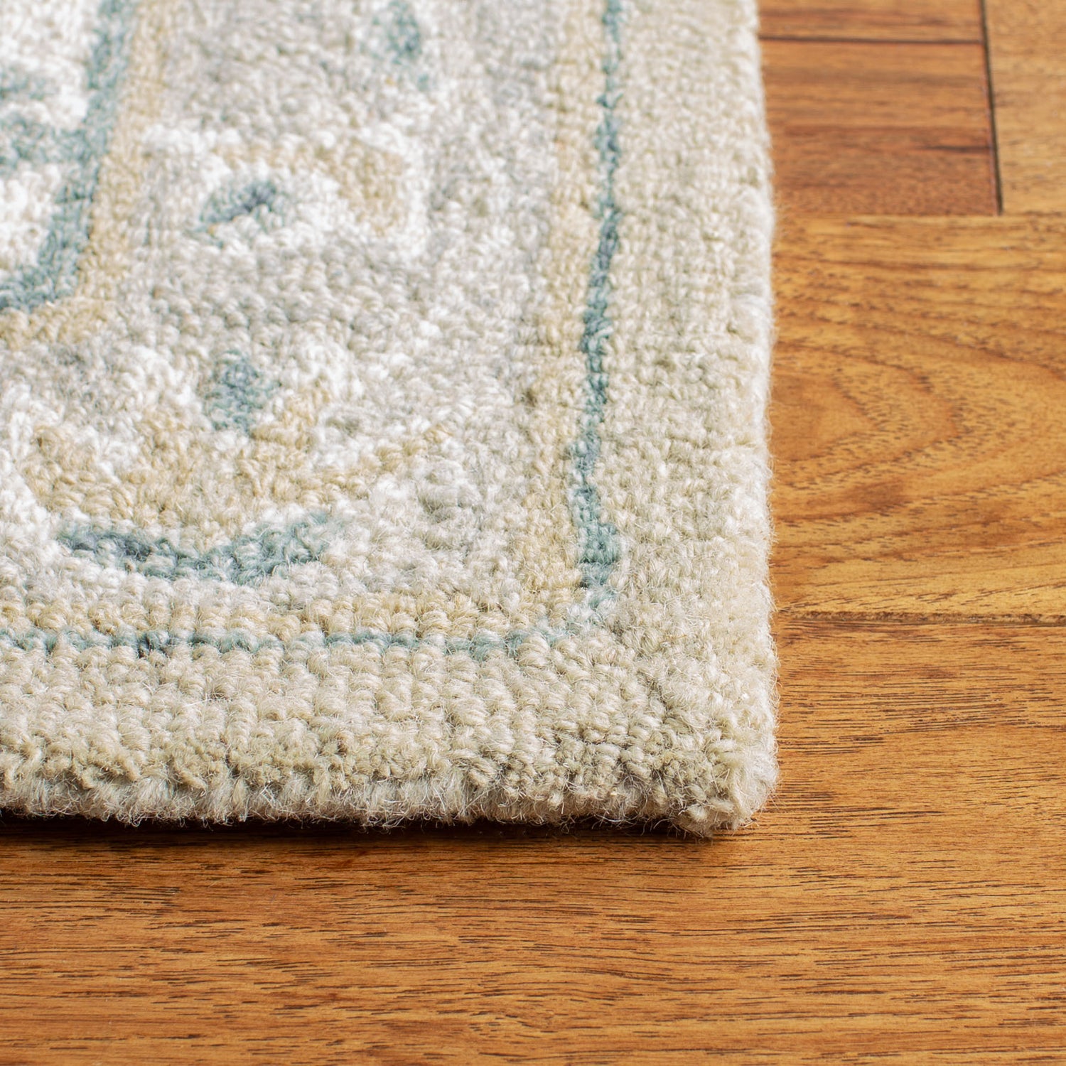 Safavieh Micro-Loop Mlp505F Light Grey/Ivory Rugs.