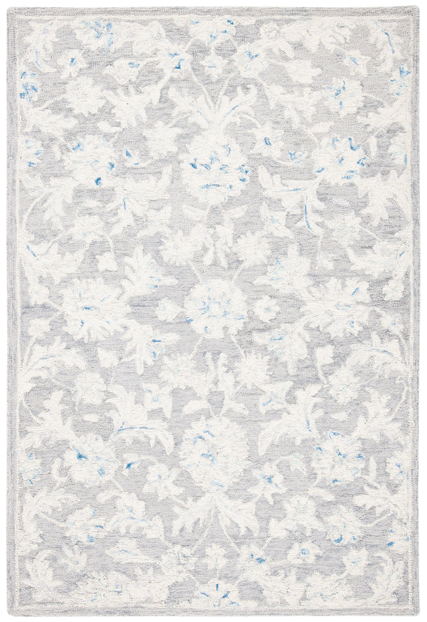 Safavieh Micro-Loop Mlp506F Grey/Ivory Rugs.