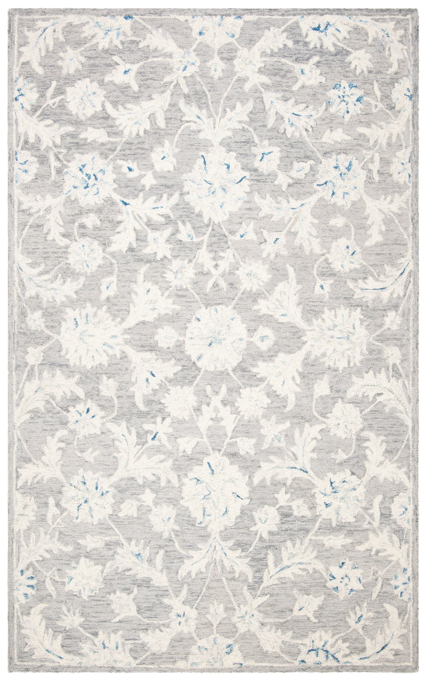 Safavieh Micro-Loop Mlp506F Grey/Ivory Rugs.