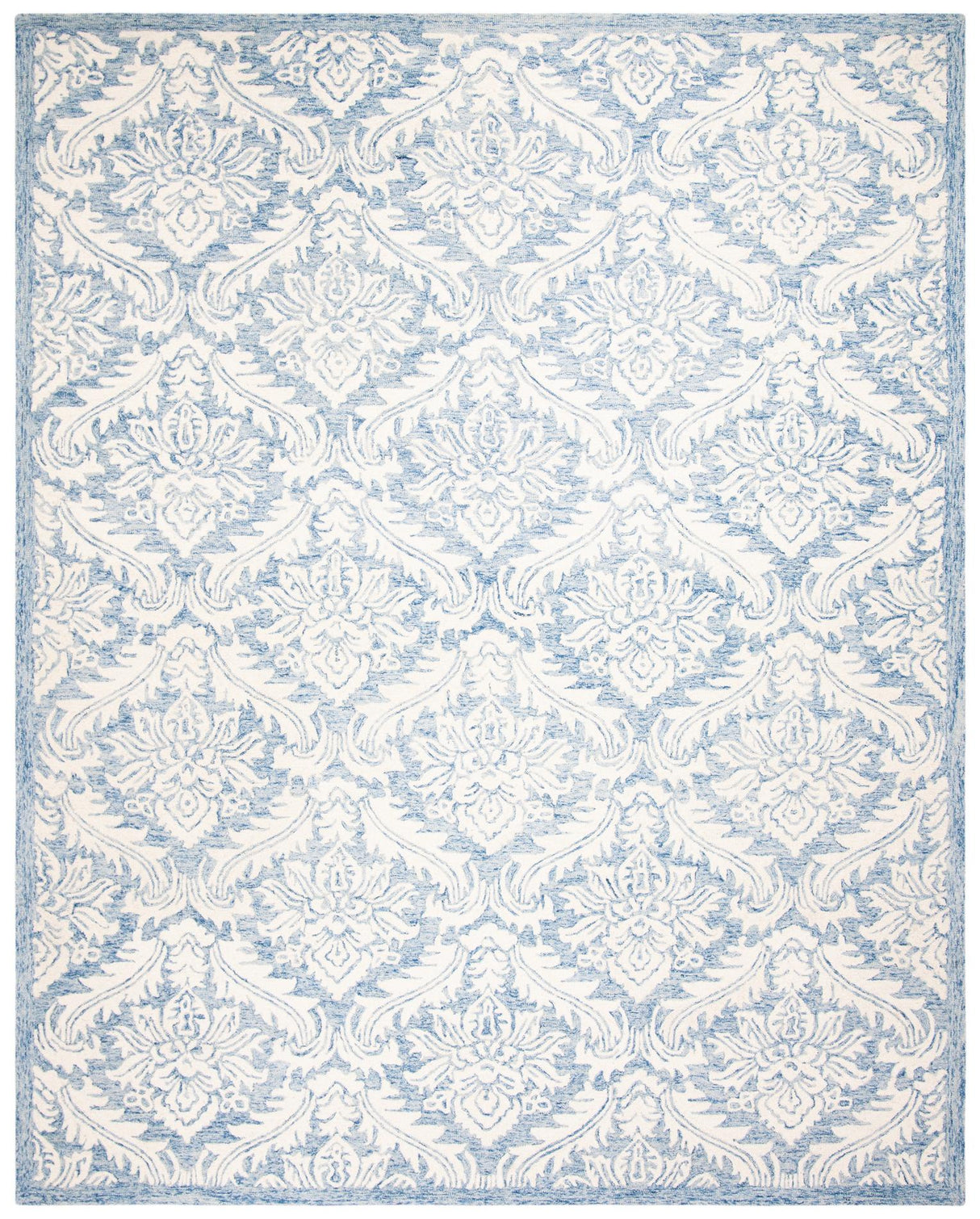 Safavieh Micro-Loop Mlp513M Blue Rugs.
