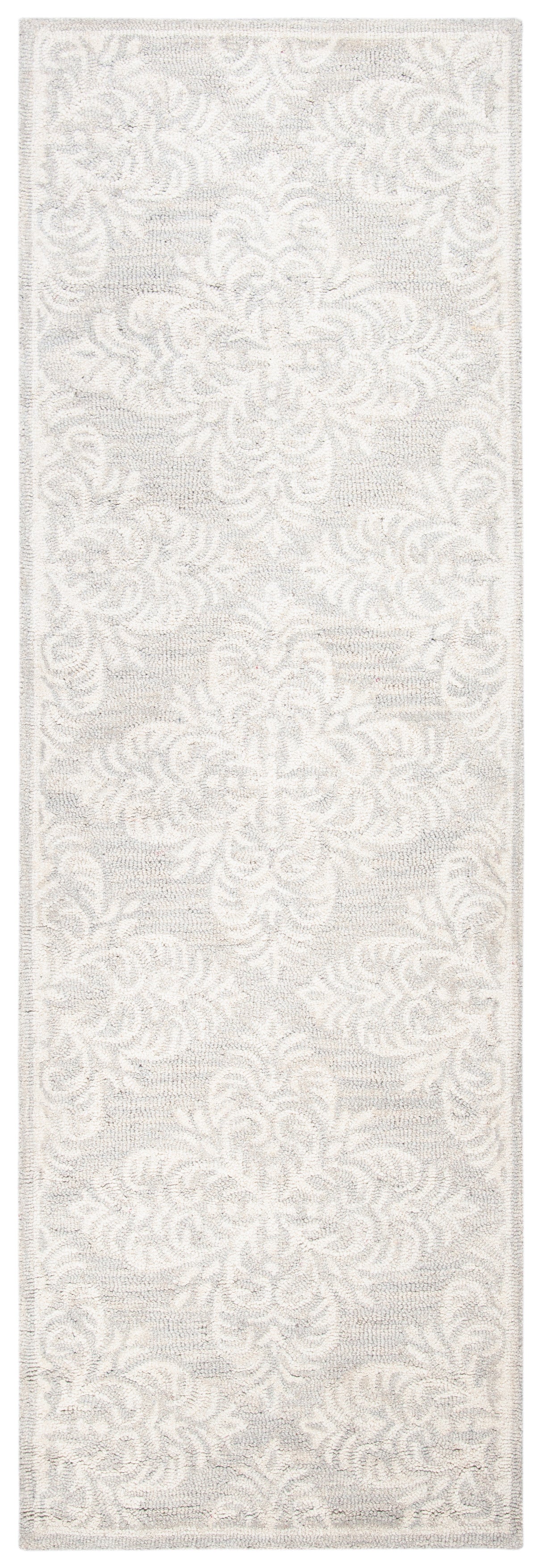 Safavieh Micro Loop Mlp515G Silver/Ivory Rug.