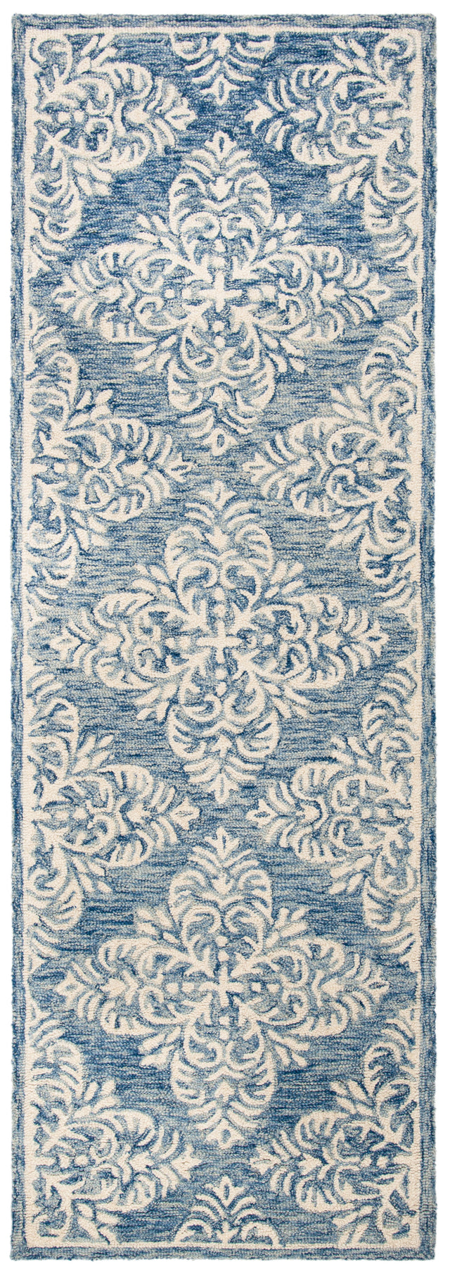 Safavieh Micro Loop Mlp515M Blue/Ivory Rug.