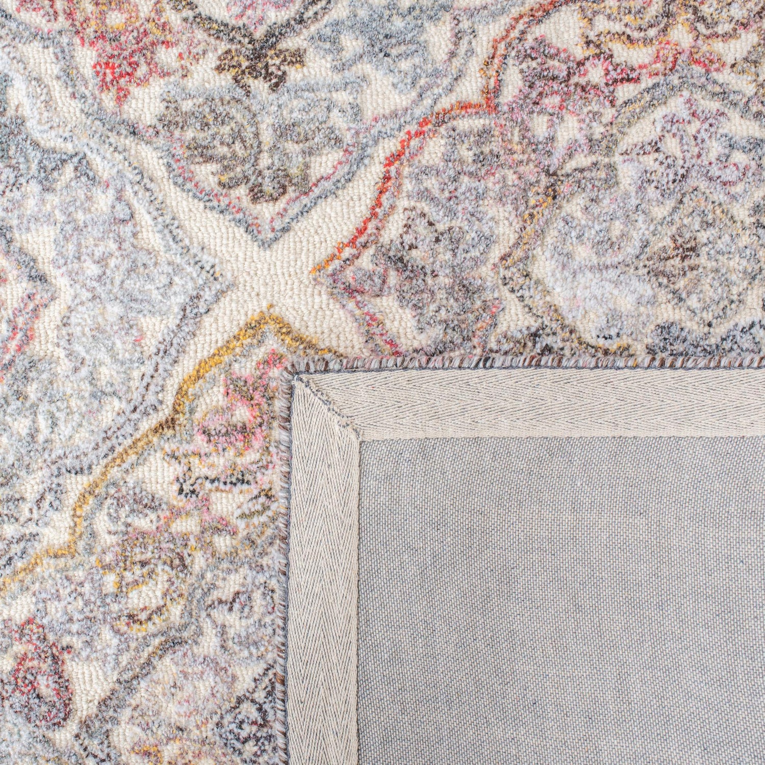 Safavieh Micro-Loop Mlp523F Grey/Ivory Rugs.