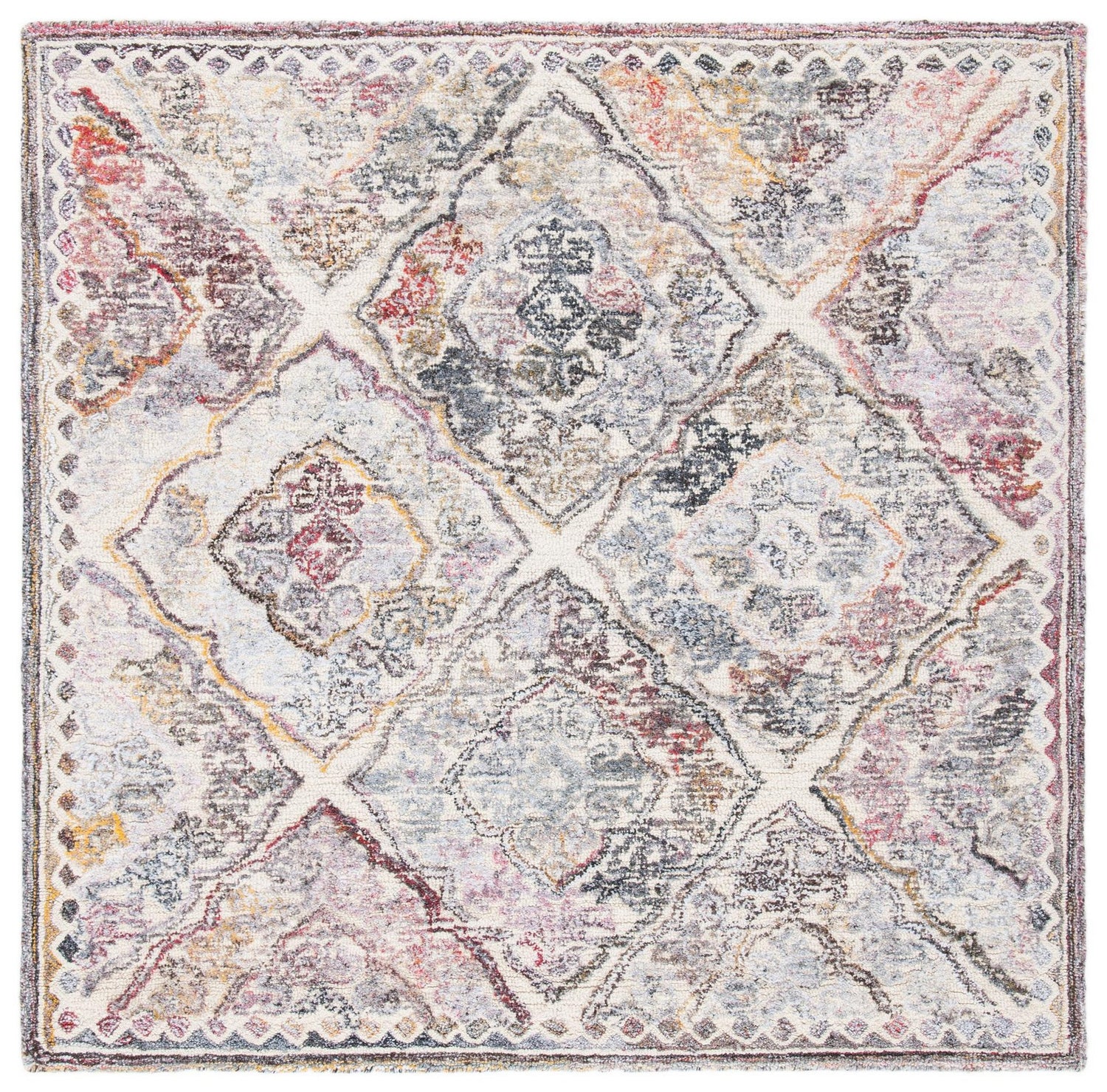Safavieh Micro-Loop Mlp523F Grey/Ivory Rugs.