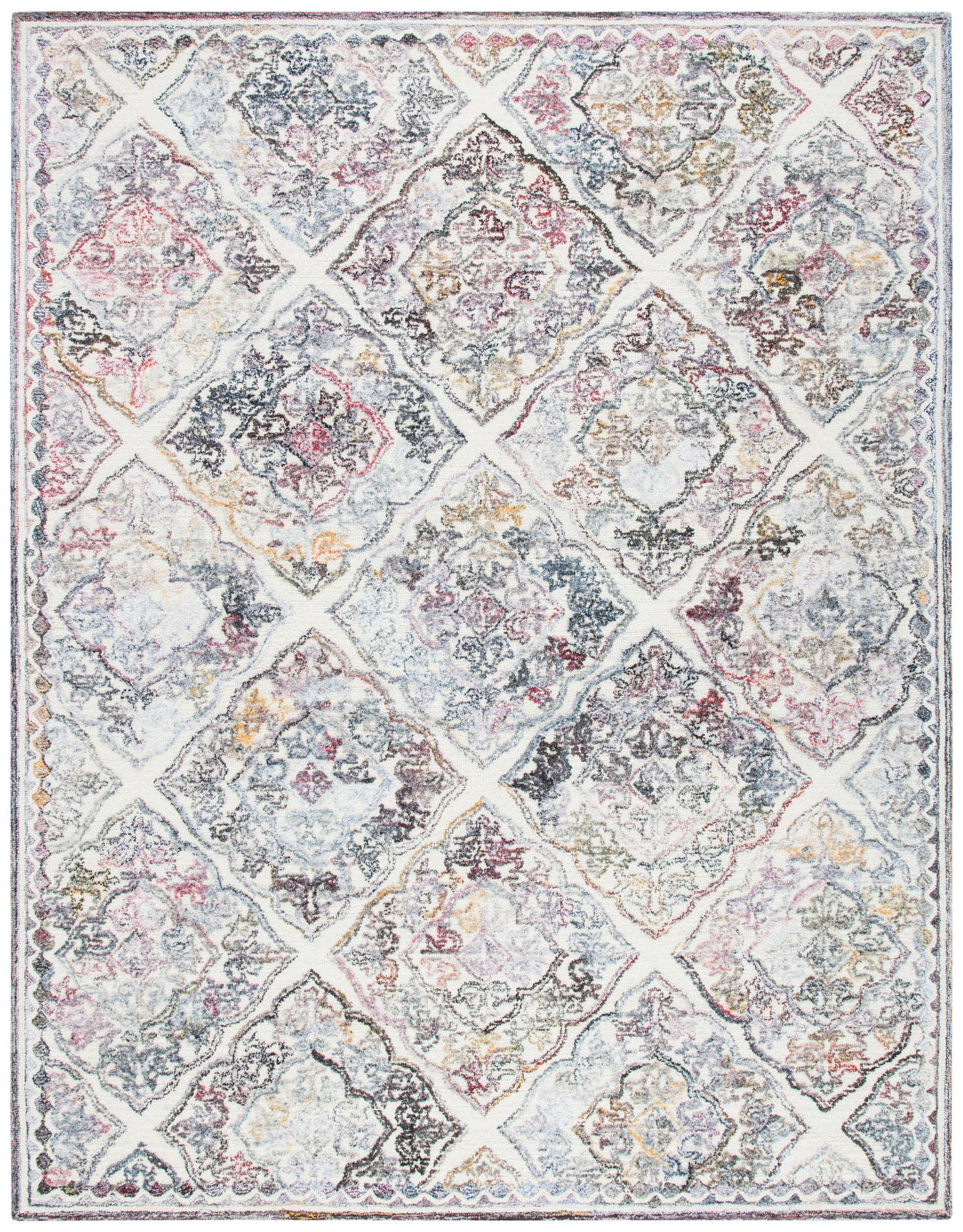 Safavieh Micro-Loop Mlp523F Grey/Ivory Rugs.