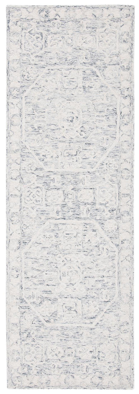 Safavieh Micro-Loop Mlp524H Charcoal/Ivory Rugs.