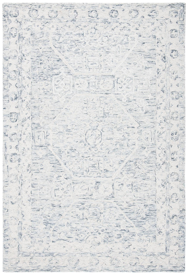 Safavieh Micro-Loop Mlp524H Charcoal/Ivory Rugs.